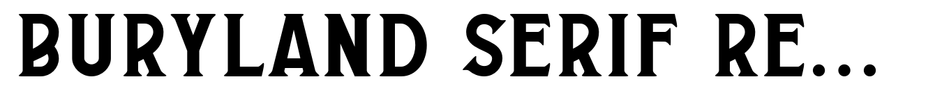 Buryland Serif Regular